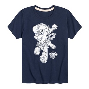 Boys' - Paw Patrol - Chase Christmas Bells Short Sleeve Graphic T-Shirt - 1 of 4