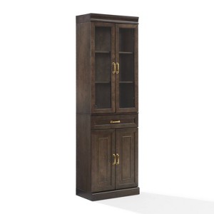 Crosley 78" Stanton Glass Door Kitchen Storage Pantry Cabinet - 1 of 4