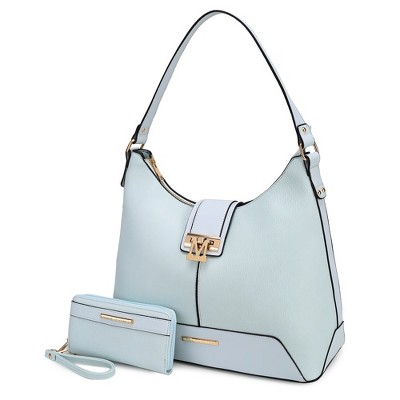 MKF Collection Graciela vegan Leather Women's Hobo Bag and Wallet by Mia K