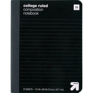 College Ruled Hard Cover Composition Notebook - up&up™ - 1 of 2