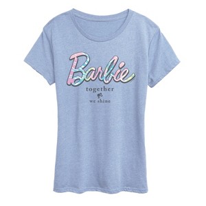 Women's - Barbie - Tie Dye Barbie Short Sleeve Graphic T-Shirt - 1 of 3