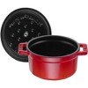 STAUB Cast Iron 0.25-qt Mini Round Cocotte - 2 of 4