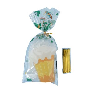 Unique Bargains Gift Wrap Paper PP Green 5.12"x10.83" 50Pcs - 1 of 4