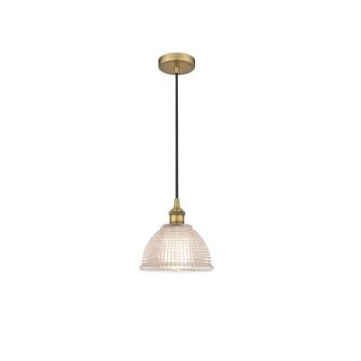 Arietta - 1 Light Cord Hung Mini Pendant In Industrial Style-8.75 Inches Tall and 8 Inches Wide