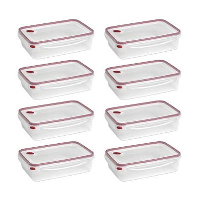 5pcs Small Side Dish Container with Seal Lid Food Preservation Box