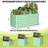coucheta 6x3x1FT Planter Raised Beds , Upgraded-Quality Raised Bed with Open Base and Safe Edge, Outdoor Planter for Flowers and Plants - 2 of 4