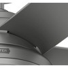 Hunter 44" Seawall Lighted Ceiling Fan Matte Silver Finish - Perfect for Outdoor Spaces with LED Lighting and Pull Chain Control - 3 of 4