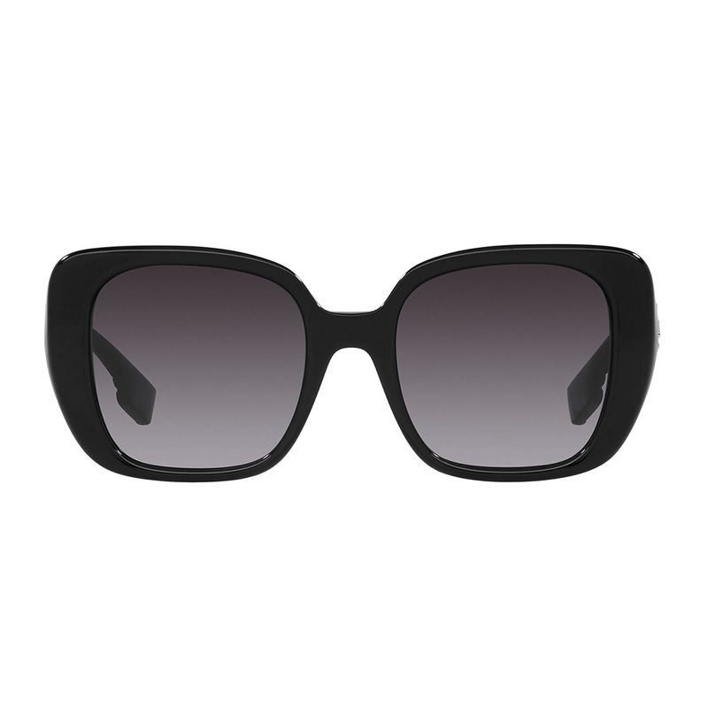 Burberry HELENA BE 4371 30018G Womens Square Sunglasses Black 52mm, 1 of 4