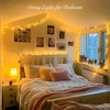 Itopfox 200 LED Warm White String Lights, 66ft Connectable Indoor Outdoor Twinkle Fairy Lights for Bedroom, Wedding, Tree, Yard, Patio, Classroom - 2 of 4
