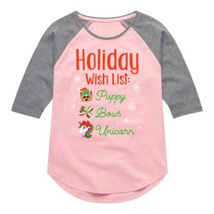 Girls' JoJo Siwa Holiday Wish List  - Light Pink/Ath Hea - X-Large - 1 of 4