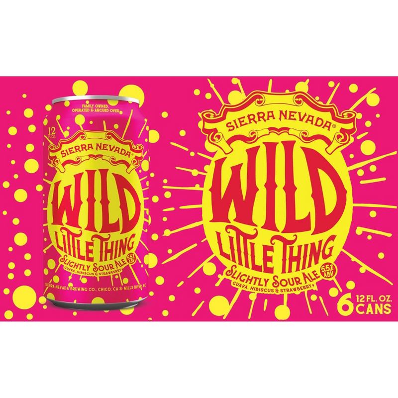 Sierra Nevada Wild Little Thing Slightly Sour Ale Beer - 6pk/12 fl oz Cans, 5 of 16