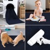 Modern Solid Rug Washable Non Slip Backing Rug Low Pile Floor Carpet for Living Room Bedroom - 4 of 4