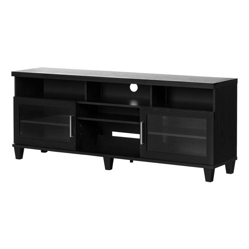 Adrian TV Stand for TVs up to 75&#39;&#39; Black Oak - South Shore, 1 of 11