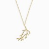 sanctuaire Branch Statement Necklace Gold - 3 of 3