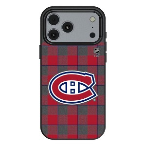 NHL Eastern Conference Teams Plaid MagSafe Compatible Cell Phone Case for Apple iPhone 17 Series - 1 of 4
