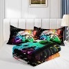 Luupatchy Game Controller Comforter Set with 1 Quilt 2 Pillowcases, for Teens Men Adults - 2 of 4