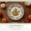 Spode Woodland 10.5” Dinner Plate, Perfect for Thanksgiving and Other Special Occasions, Made in England, Bird Motifs - 2 of 4
