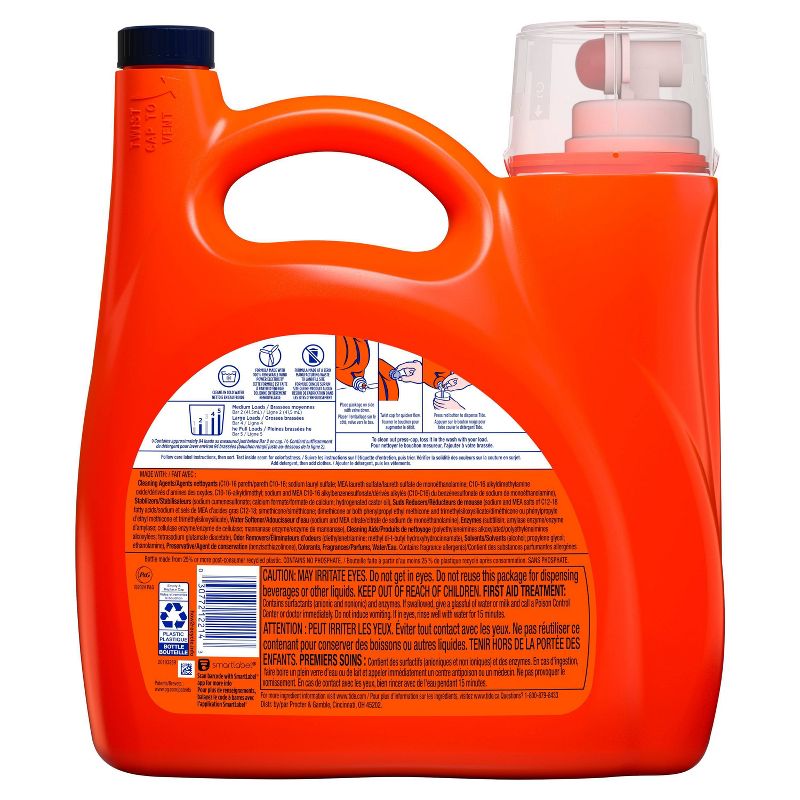 Tide Liquid Oxi + Odor Eliminator Laundry Detergent - 132 Fl Oz : Target Tide Liquid Oxi + Odor Eliminator Laundry Detergent... 