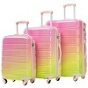 Hardshell Expandable Luggage Set,3-Piece Lightweight Suitcase with TSA Lock and Spinner Wheels (20"/24"/28") – Cuddlewood - 2 of 4