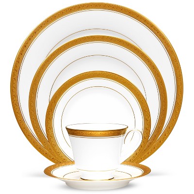 Noritake Crestwood Gold 5-Piece Place Setting