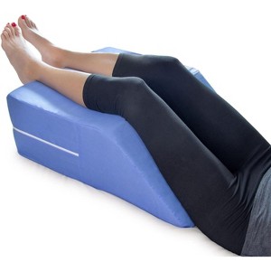 DMI Firm Leg Wedge Pillow for Back Pain Relief, FSA Eligible, High-Density Foam, Knee Pain, Post Surgery Pillow, Circulation and Swelling, Pregnancy - 1 of 4