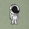 Dalix Astronaut Embroidery Relaxed Hoodie Soft Fleece Sweatshirt Fit Lounge Mens - 2 of 4