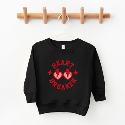 The Juniper Shop Heart Breaker Sunglasses Toddler Graphic Sweatshirt