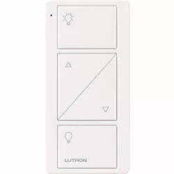 Lutron Pico Remote for Caseta Wireless Smart Dimmer Switches | PJ2-2BRL-GWH-L01 | White