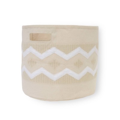 Cotton Canvas Storage Bin