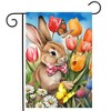 Briarwood Lane Spring Garden Flag 12x18 For Outdoor Stop and Smell the Tulips For Spring Garden Flag Flags For Outside - 2 of 4