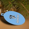 Johns Hopkins University Primary Logo Aluminum Holiday Christmas Tree Ornament - 4 of 4