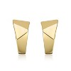 Guili 14k Gold Plated Geometric Infinity Mini Hoop Earrings - 2 of 2