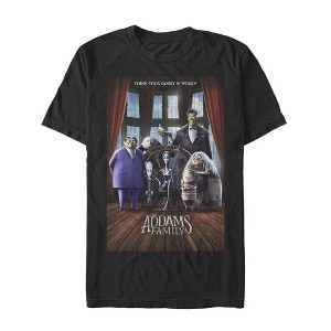 Men's Addams Family Theatrical Poster T-Shirt - 1 of 4