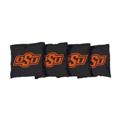 NCAA Oklahoma State Cowboys Corn-Filled Cornhole Bags - Black