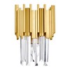 CWI Lighting Deco 1 Light Wall Light With Medallion Gold Finish - 2 of 4