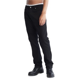 Calvin Klein Mens Solid Straight Leg Slim Fit Jeans - 1 of 1