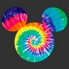 Men's Mickey & Friends Rainbow Tie-Dye Mickey Mouse Logo T-Shirt - 2 of 4