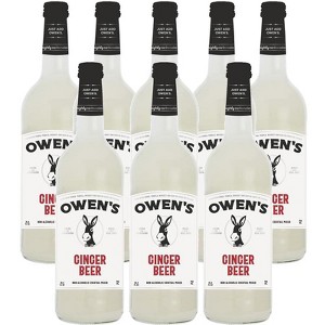 Owen’s Craft Mixers Ginger Beer 750ml | Handcrafted in the USA with Premium Ingredients | Vegan & Gluten-Free Soda Mocktail and Cocktail Mixer - 1 of 3