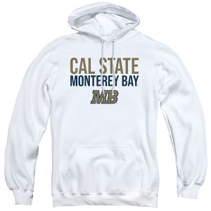 California State University Monterey Bay Official Stacked Adult Pull-Over Hoodie - 1 of 4