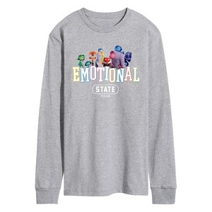 Men's - Inside Out 2 - Emotional State Long Sleeve Graphic T-Shirt - 1 of 3