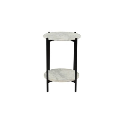 Mebane Accent Table White - Alder Bay