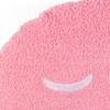 Yoobi SmileyWorld 16"x16" Round Tufted Smiley Face Throw Pillow Pink - 2 of 4