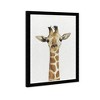 15" x 21" Cute Baby Giraffe Animals Framed Art Print - Wynwood Studio: Modern Decor, Digital Artwork, Plastic Frame, Wire Mount - 2 of 4