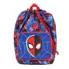 Spider-Man 4-Piece Duffel, Drawstring Backpack, Water Bottle and Utility Case Blue Youth Duffle Bag Set - 3 of 4