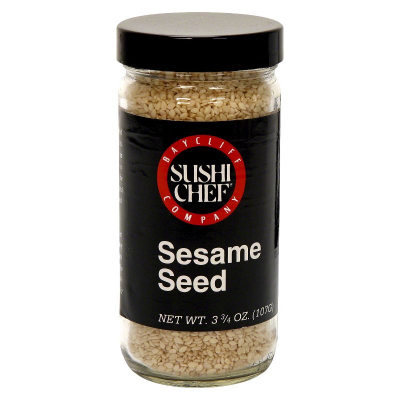 Sushi Chef White Sesame Seeds 3.75oz, 1 of 4