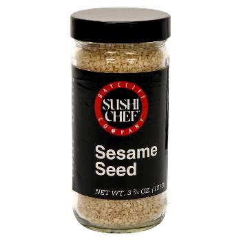 Sushi Chef White Sesame Seeds 3.75oz
