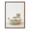 Kate & Laurel All Things Decor 18"x24" Sylvie Tiger in Terrazzo Bath Wall Art by Amy Peterson Art Studio Gold - 2 of 4