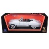 1949 Cadillac Coupe De Ville Convertible White 1/18 Diecast Model Car by Road Signature - 3 of 4