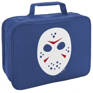 Friday The 13th Simple Mask Insulated Soft Sided Lunch Box - 1 of 4