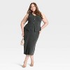 Women's Wrap Column Midi Skirt - A New Day™ - 3 of 3